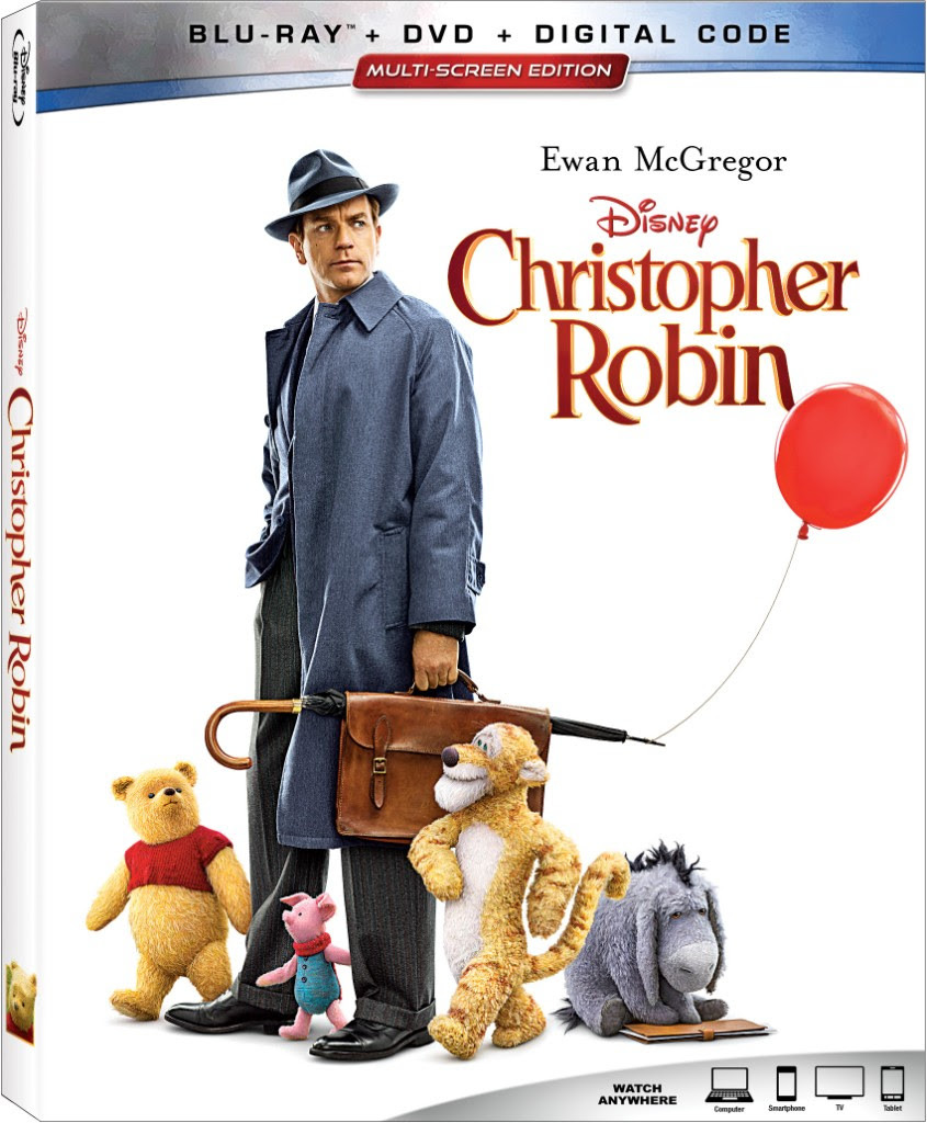 Christopher Robin Blu-ray DVD Disney November release