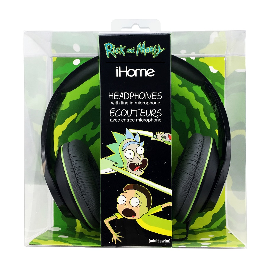 Rick and Morty headphones
