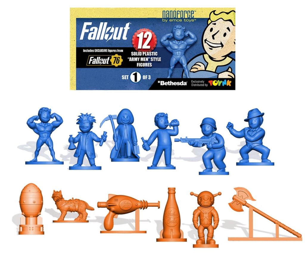 Fallout Nanoforce Army Builder Bag 1 Toynk Toys review