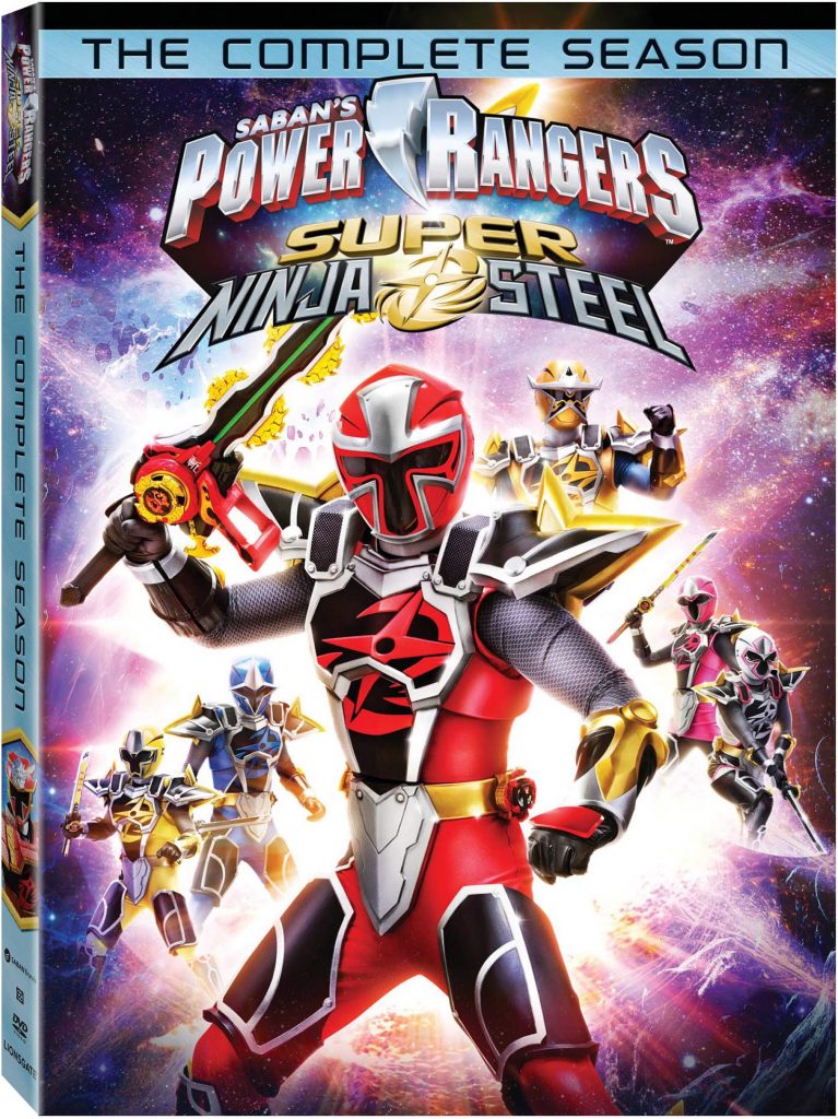 Power Rangers Super Ninja Steel DVD release