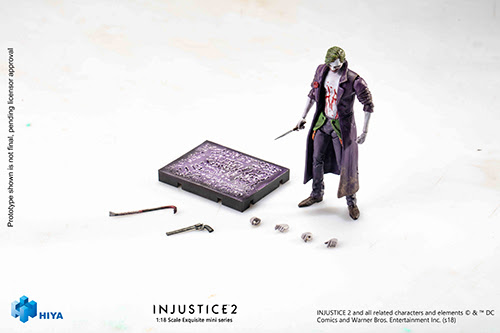 joker injustice 2 previews exclusive figure