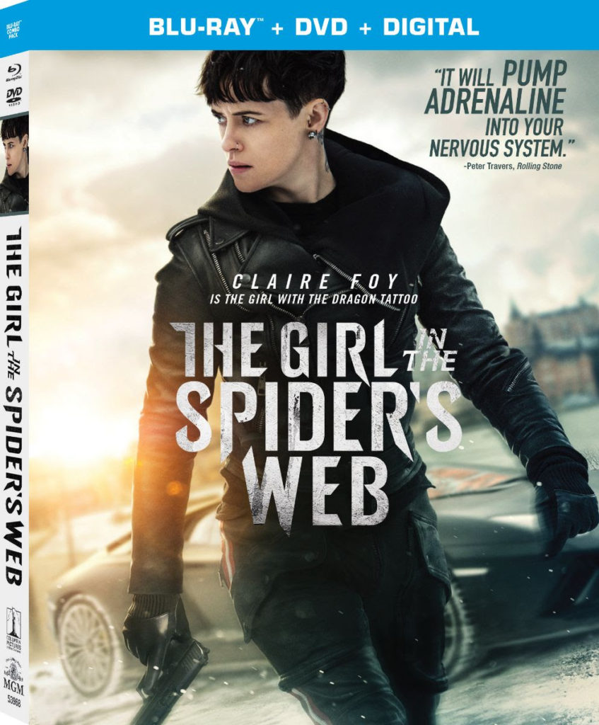The Girl in the Spider's Web Digital Blu-ray DVD 2019 release