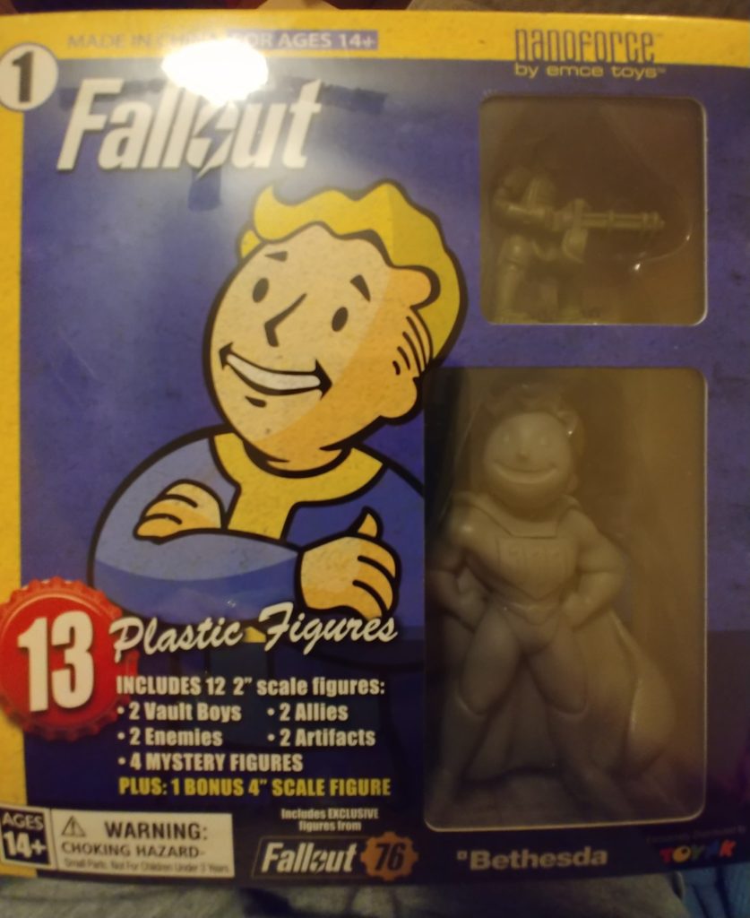 Fallout Nanoforce Series 1 box set 1 Toynk Toys