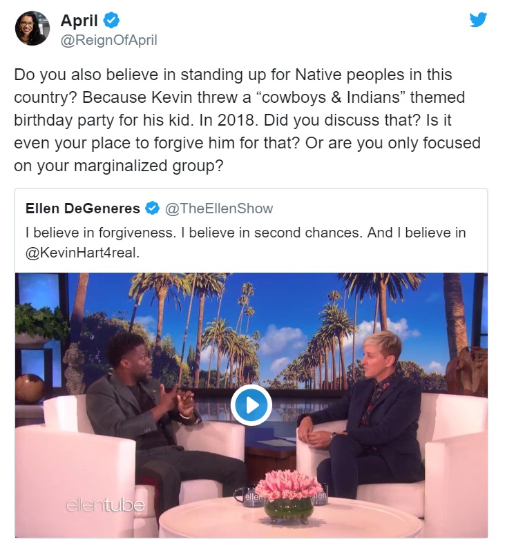 Kevin Hart 2019 Oscars Ellen