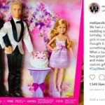 Mattel Barbie queer wedding playset