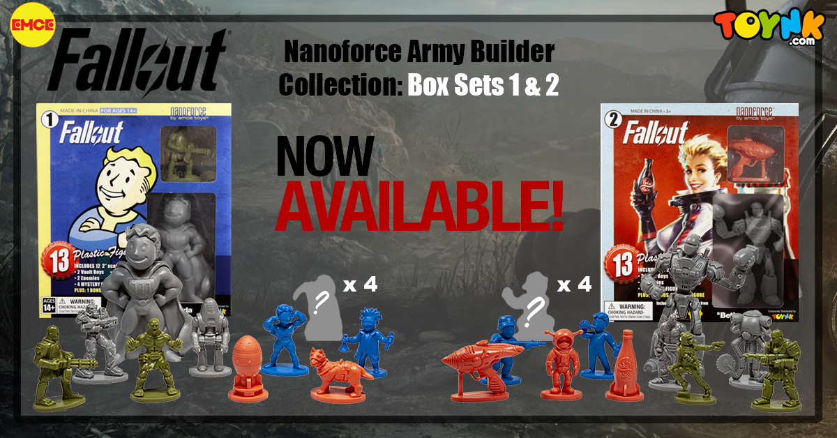 fallout nanoforce volume 1 box sets 1 and 2