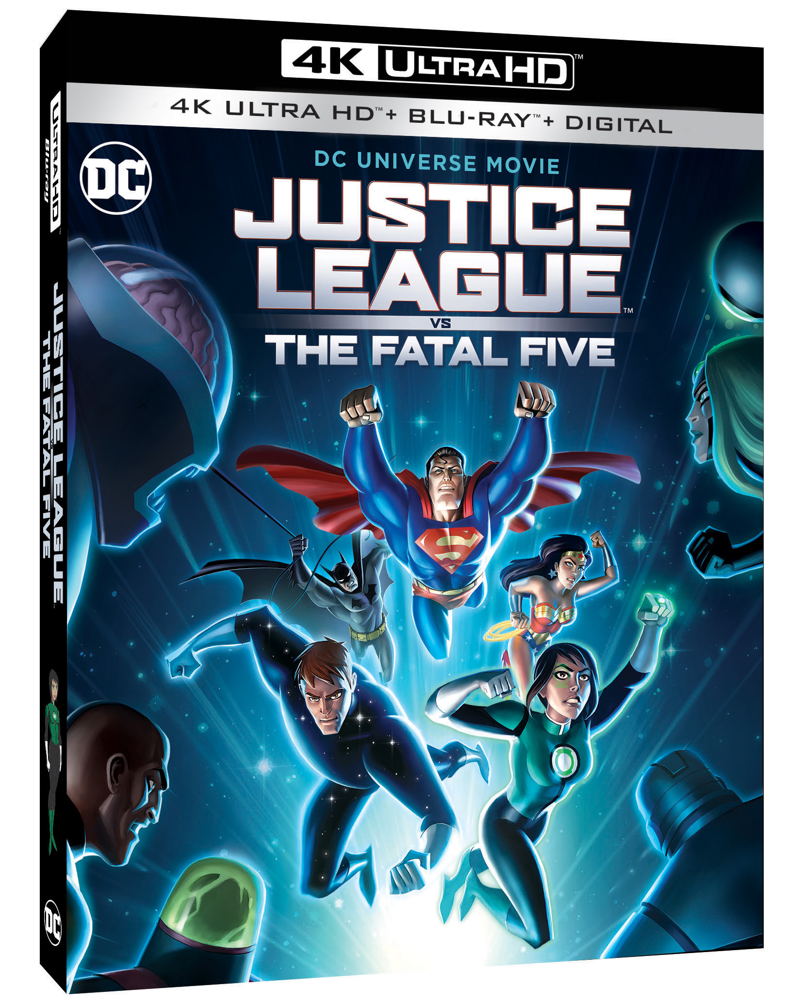 Justice League vs The Fatal Five Blu-ray 4K Ultra HD