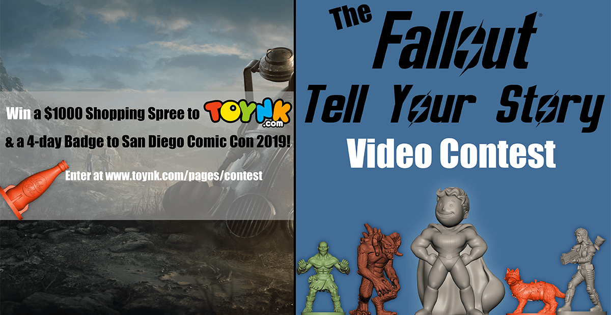 Fallout Nanoforce Tell Your Story Contest Toynk Toys 2019