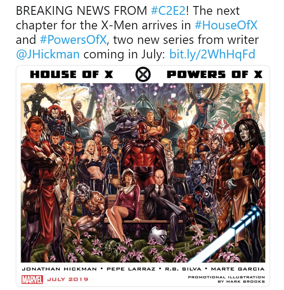 Hickman Marvel X-Men House of X Powers of X