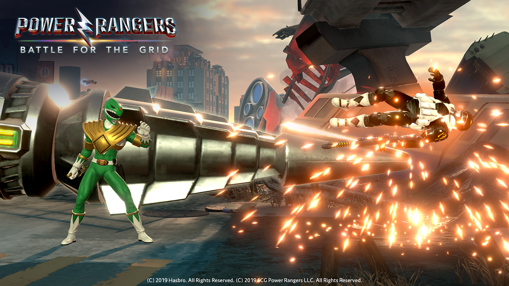 Power Rangers Battle For the Grid game