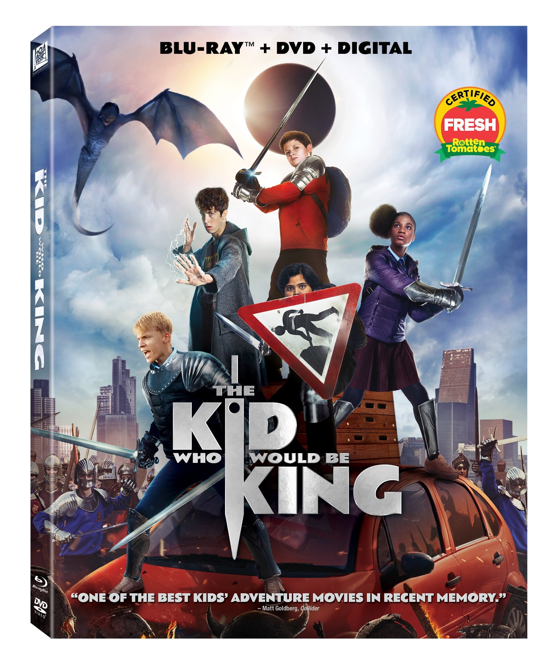 The Kid Who Would Be King 4K Blu-ray DVD April 2019 release