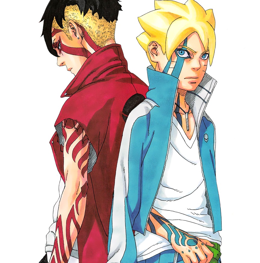 Boruto And Kawaki Karma - Fine Wallpaper Art