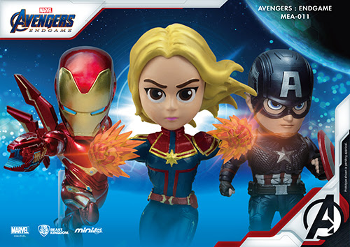 Beast Kingdom Avengers Endgame PREVIEWS Iron Man Captain Marvel Captain America