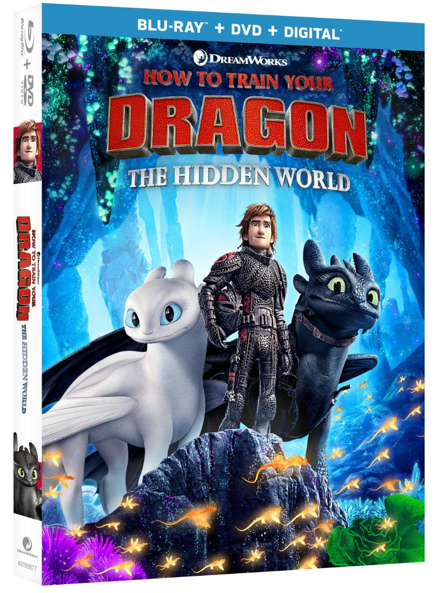 How to Train Your Dragon 3 The Hidden World Digital Blu-ray DVD 4K UHD release