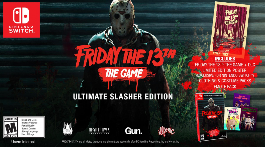 Friday the 13th The Game Ultimate Slasher Edition Nintendo Switch