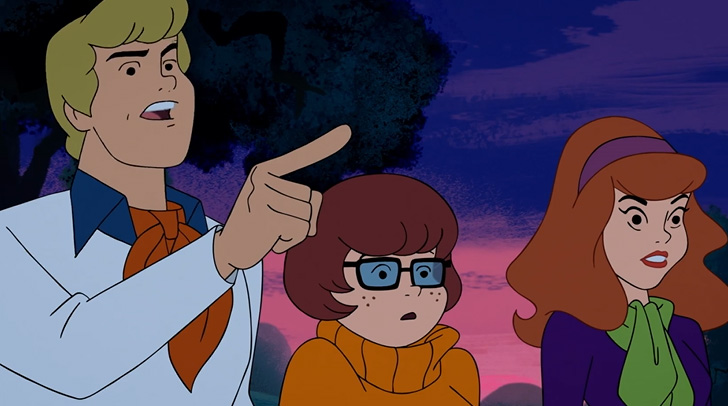 Fred, Daphne, and Velma in Scooby Doo Guess Who