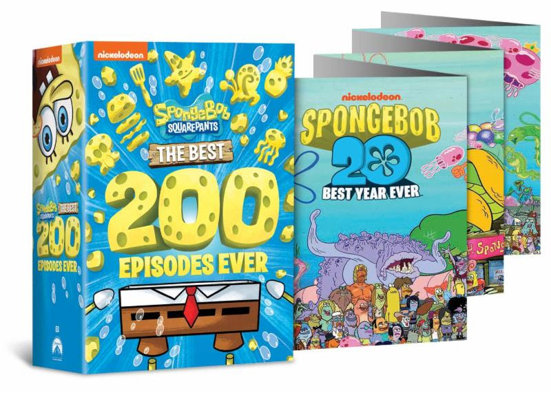 spongebob squarepants DVD 20 year release