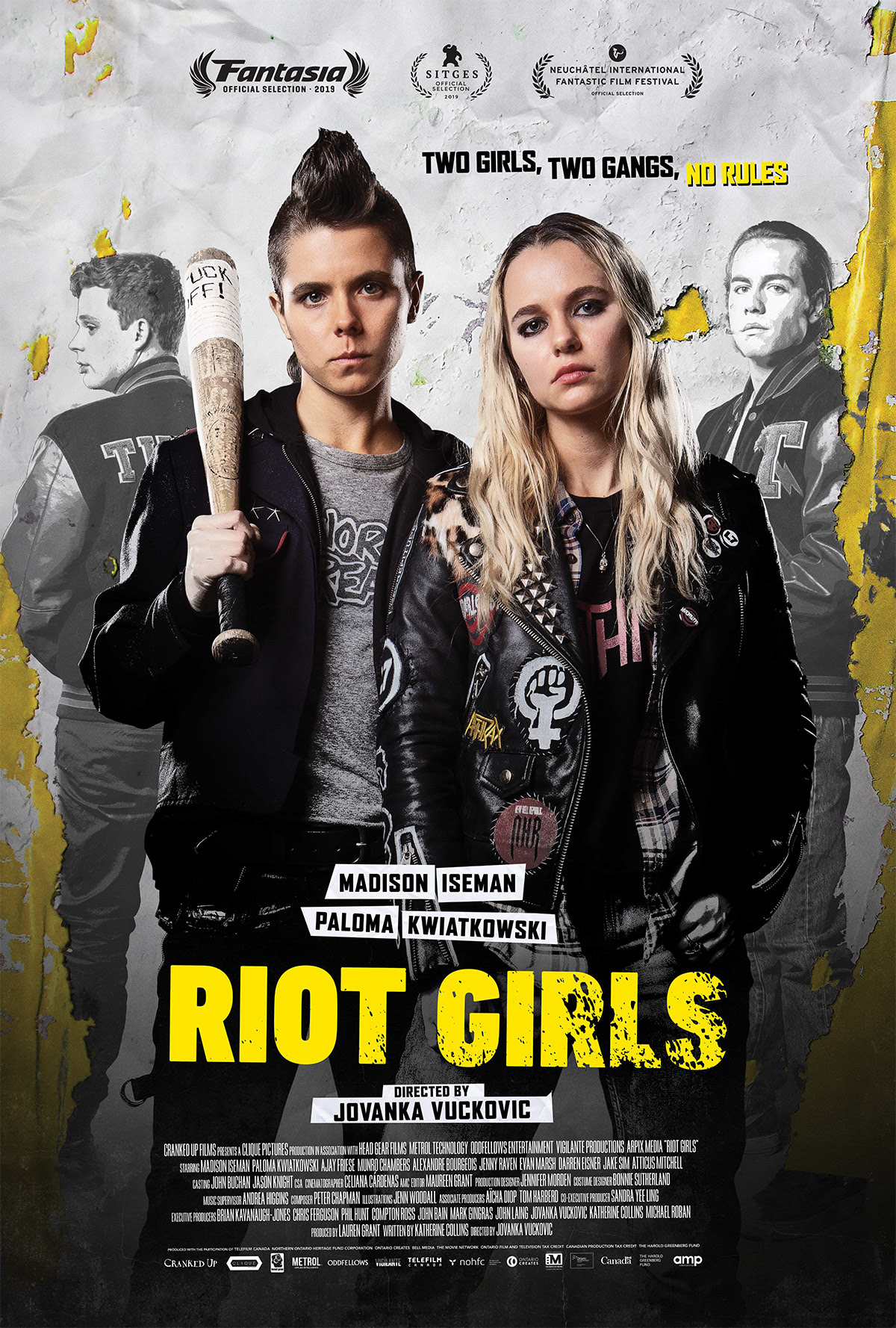 Riot Girls movie September 2019