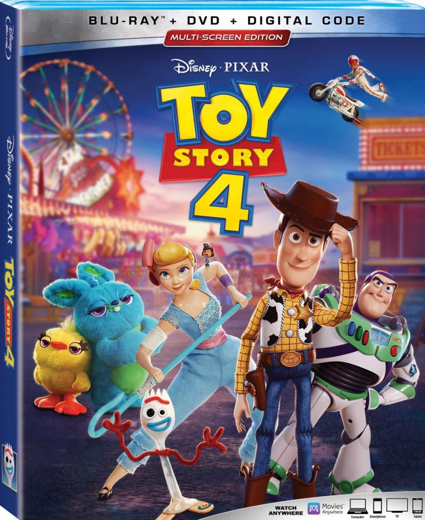 Toy Story 4 Blu-ray Digital home release