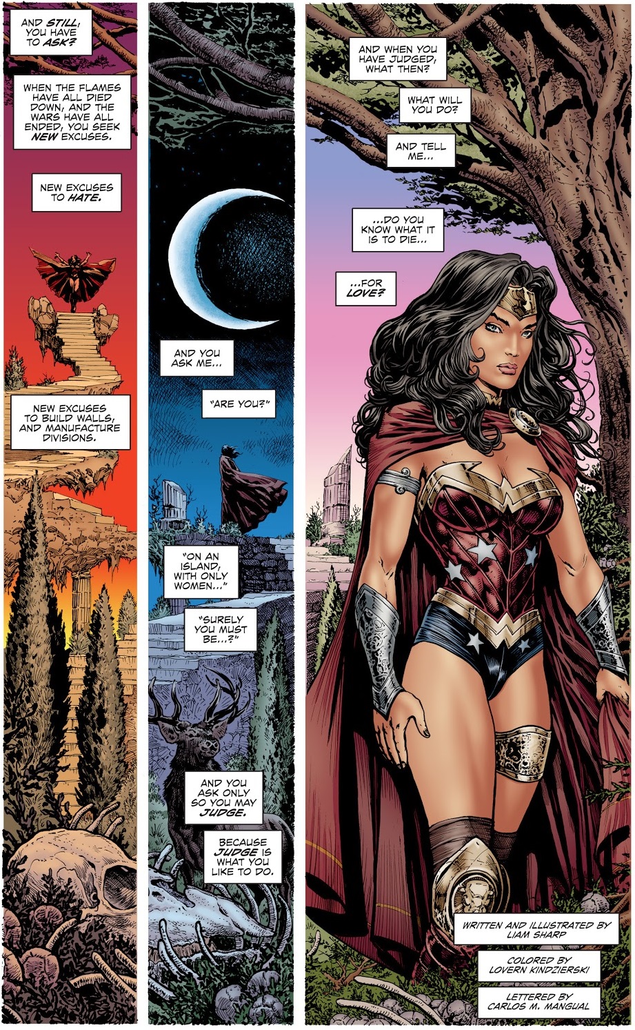 Wonder Woman Diana Prince bisexual