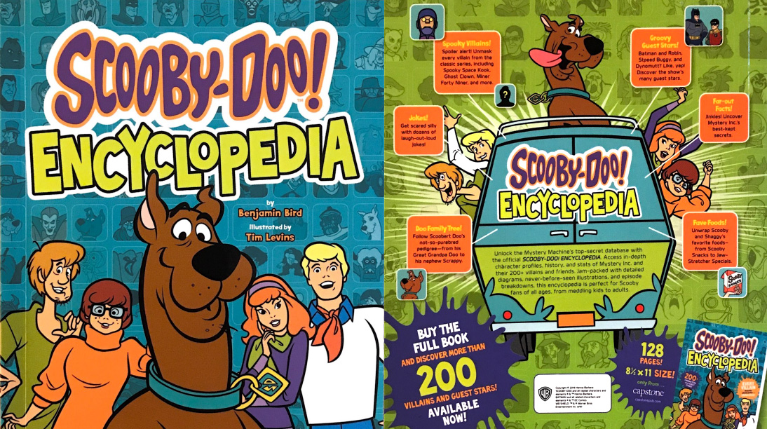 Scooby Doo Encyclopedia Booklet
