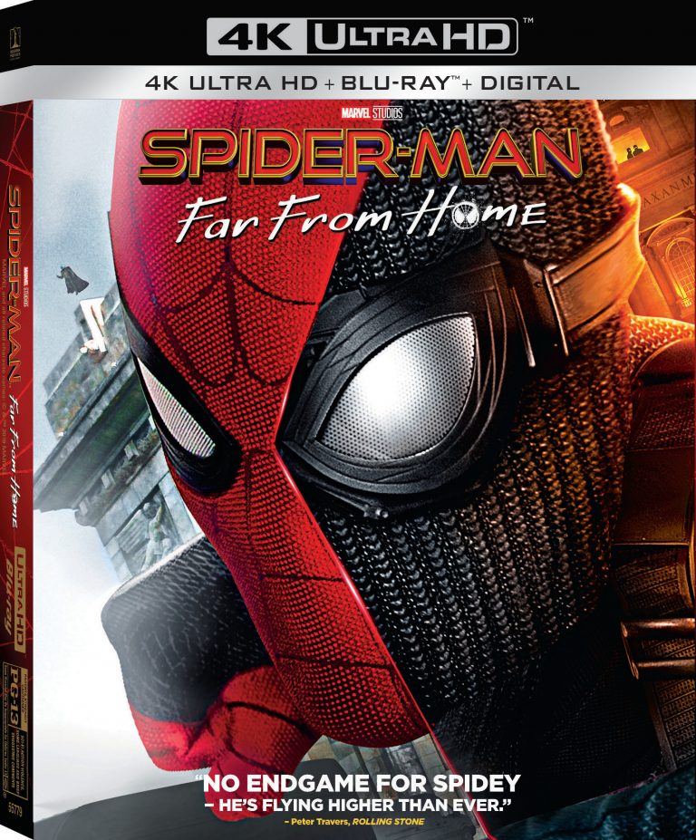 Spider-Man Far From Home Blu-ray release