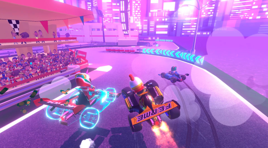 Touring Karts indie game VR