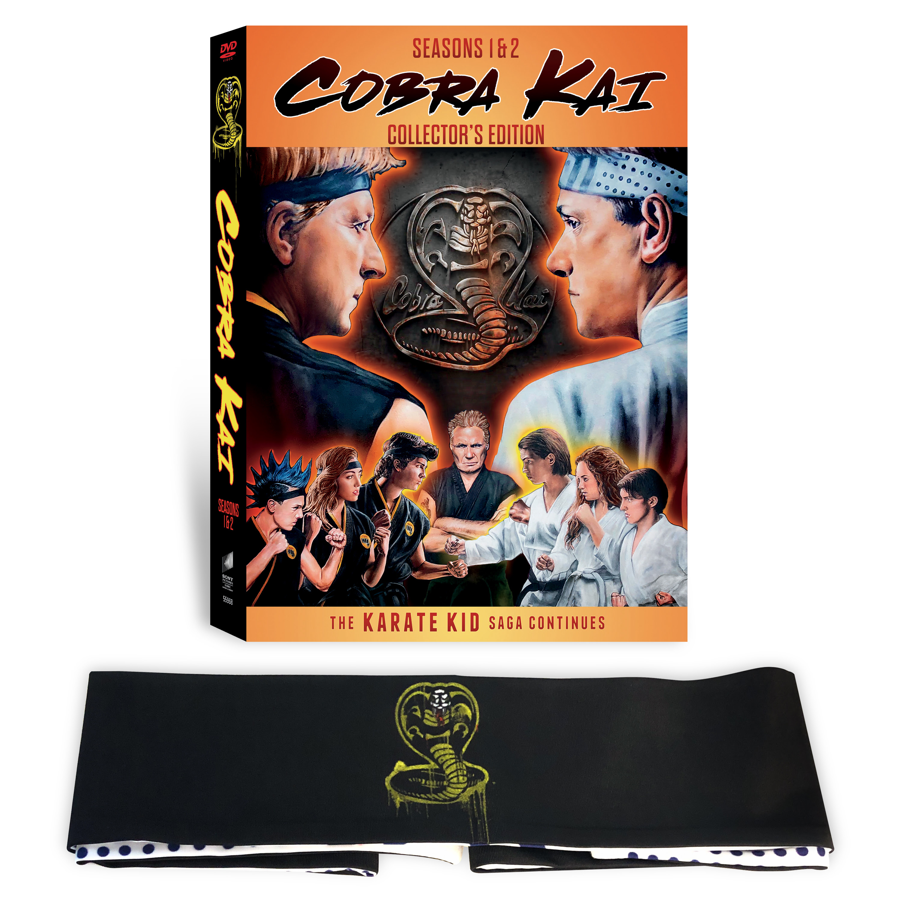 Cobra Kai Season 1 and 2 DVD