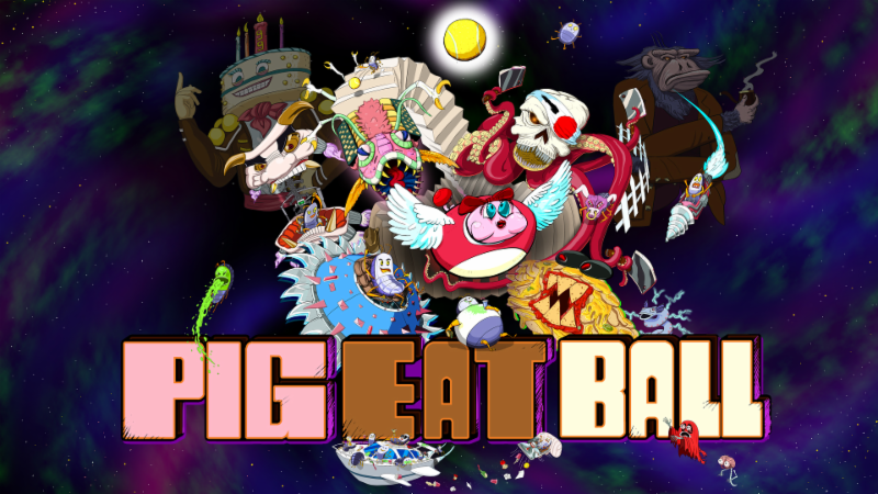 Pig Eat Ball game