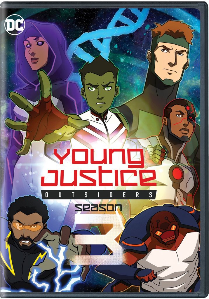 Young Justice Outsiders Season 3 Blu-ray DVD