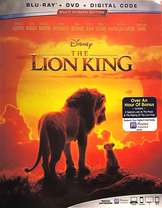 Lion King BLU-RAY edition