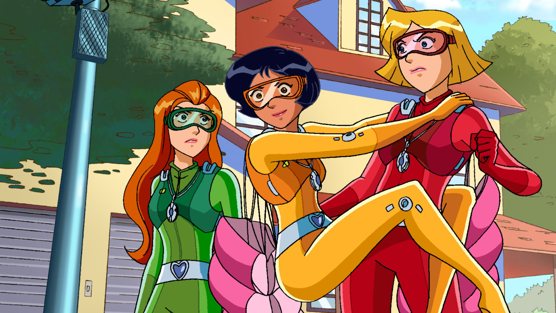 And that makes alex quit like and follow us for more totally spies episodes...