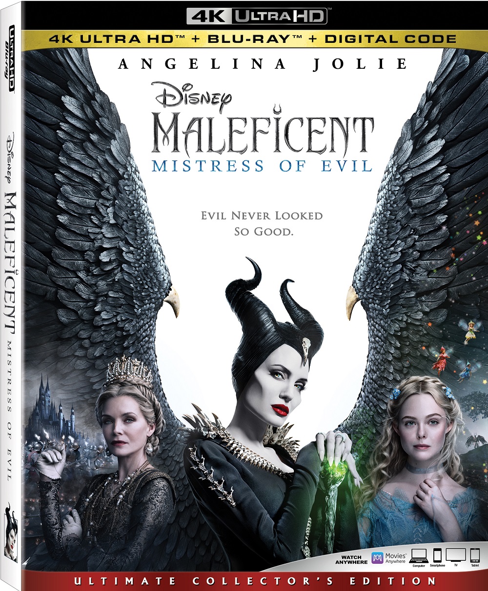 Maleficent 2 Mistress of Evil Digital Blu-ray DVD release