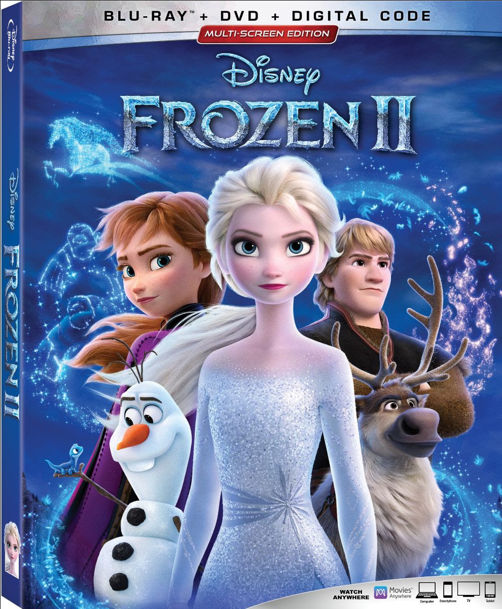 Frozen 2 Blu-ray DVD release