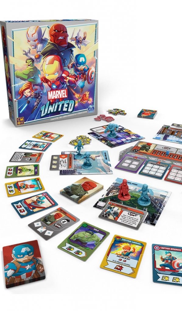 Marvel United board game kickstarter
