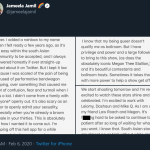 Jameela Jamil coming out legendary backlash HBO