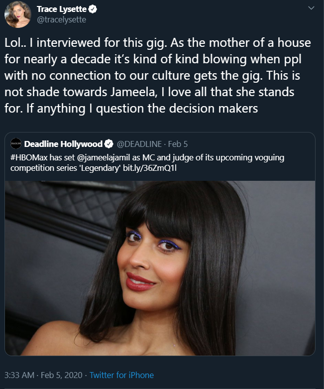 Jameela Jamil legendary coming out