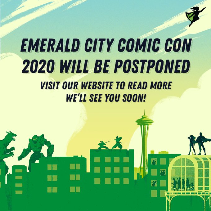 Emerald City Comic Con POSTPONED