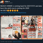 Bleach anime 2021