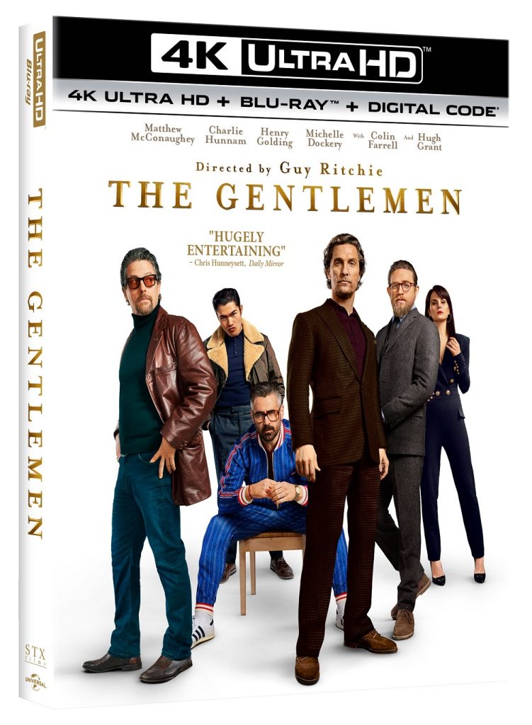 The Gentlemen Blu-ray DVD release