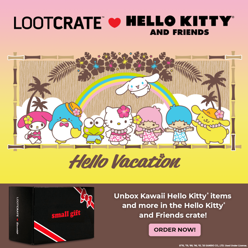 Loot Crate Announcement New Sanrio And Deadpool Crates
