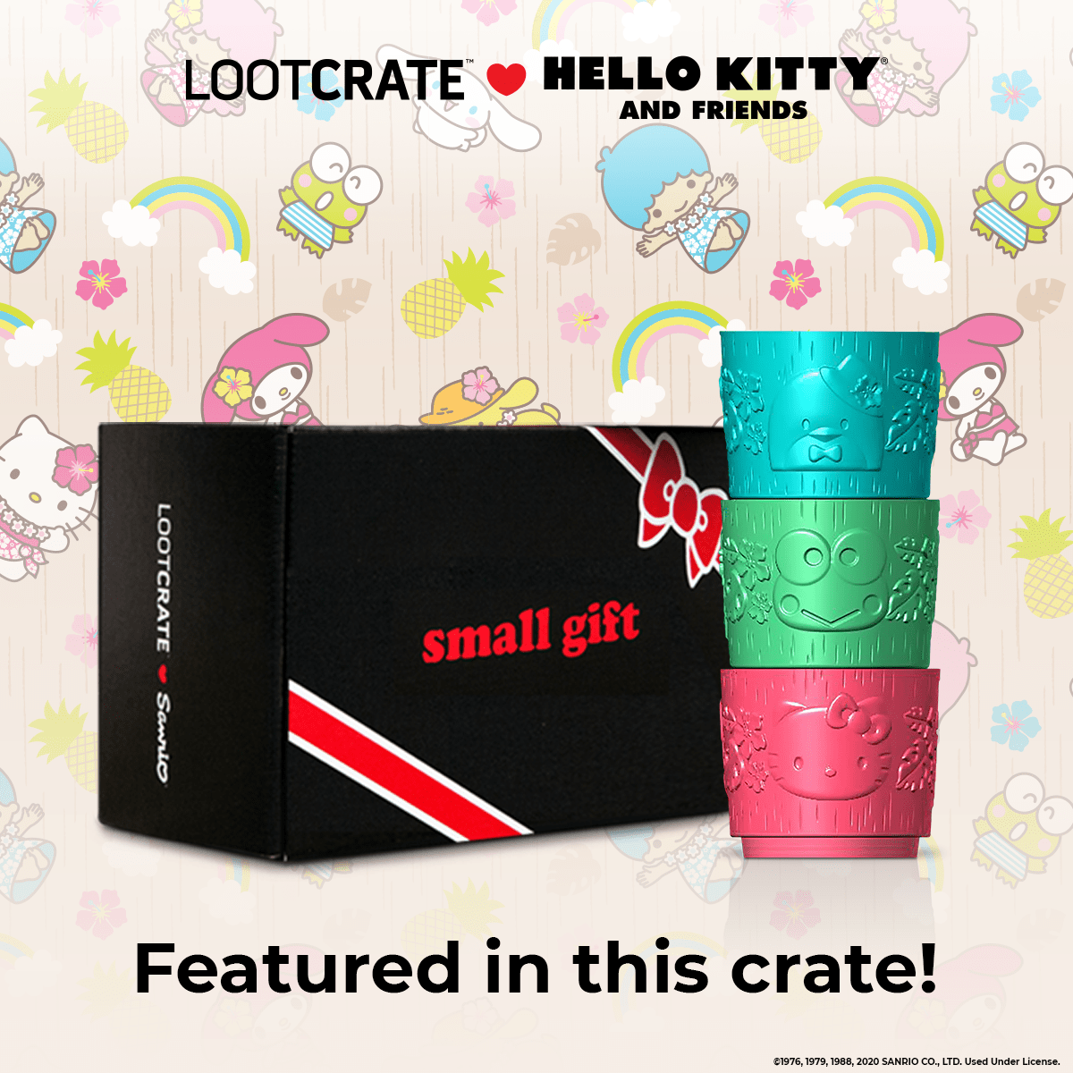 Loot Crate Announcement New Sanrio And Deadpool Crates