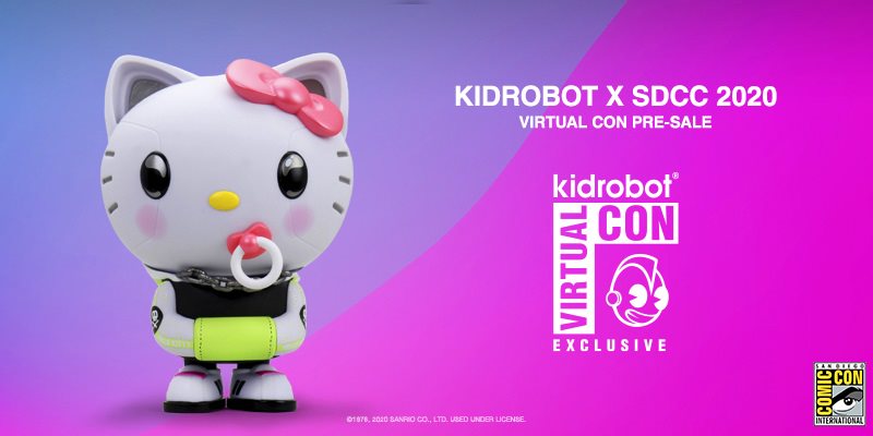 SDCC 2020 Virtual Kidrobot sale