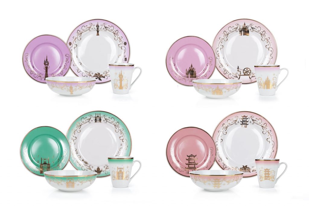 Disney Princess Dinnerware sets Collection 2