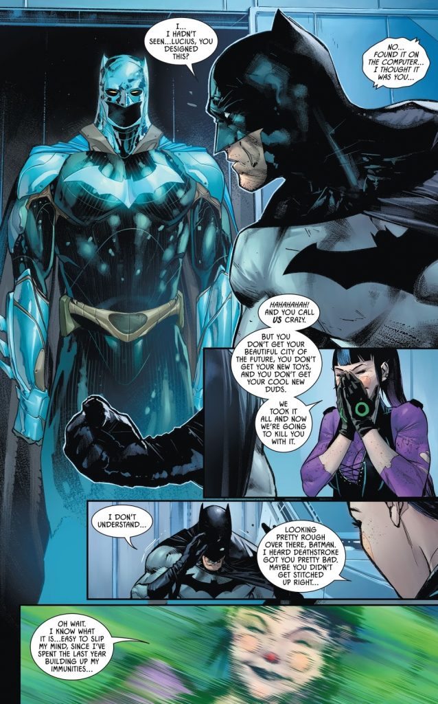 Batman Issue 95 new suit