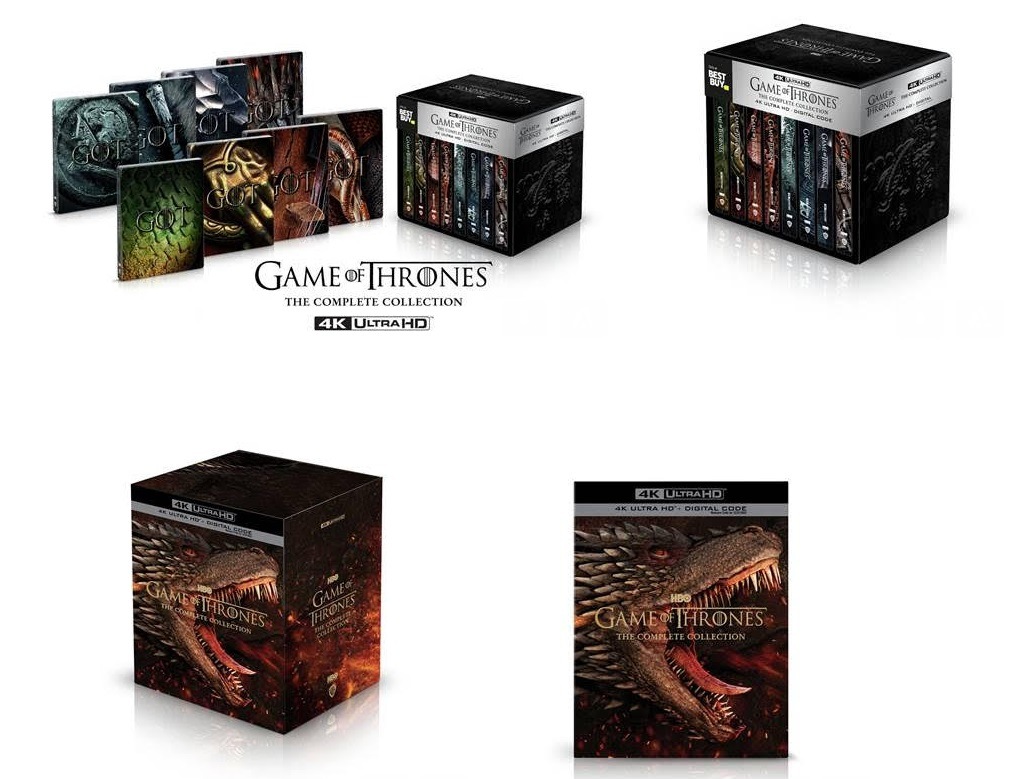 game of thrones complete collection 4K UHD