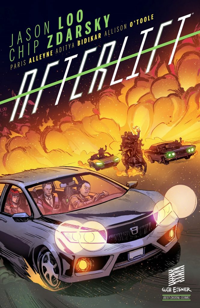 afterlift dark horse comics physical release 2021