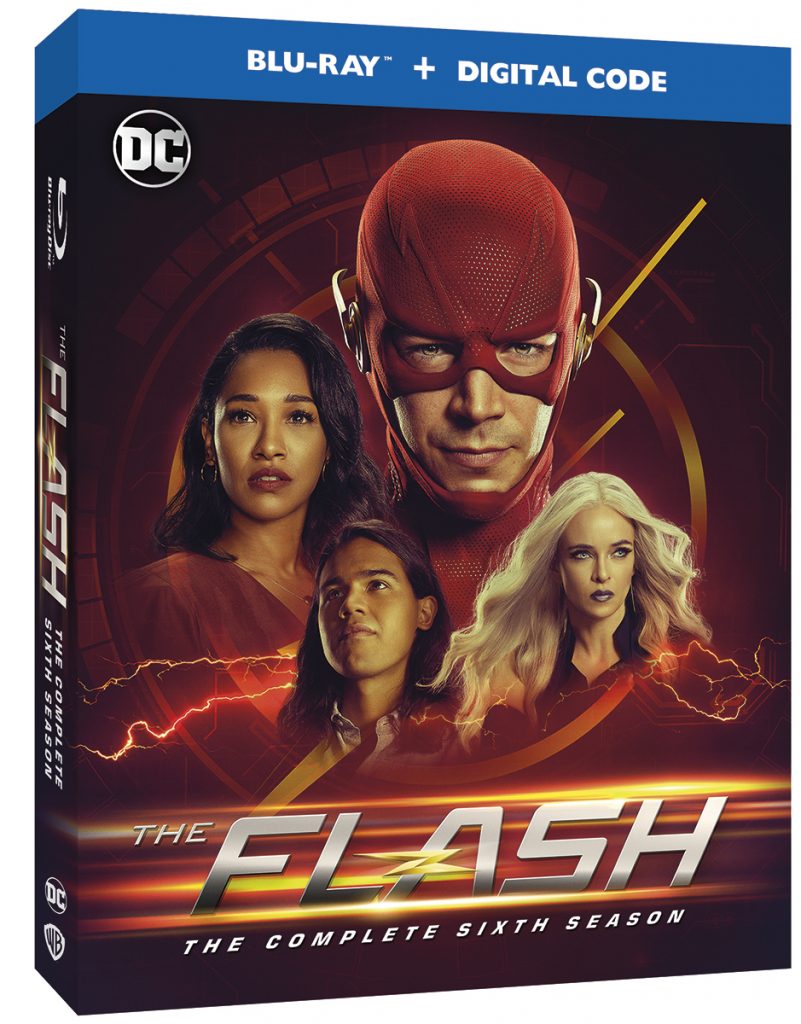 The Flash: The Complete Sixth Season Blu-Ray (Front Cover) Source: Warner Bros. 2020