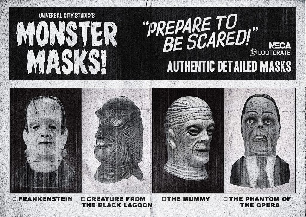 Universal Monsters Mask Series Loot Crate