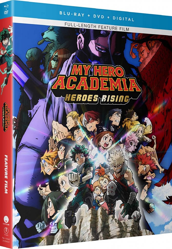 MHA Heroes Rising Blu-ray